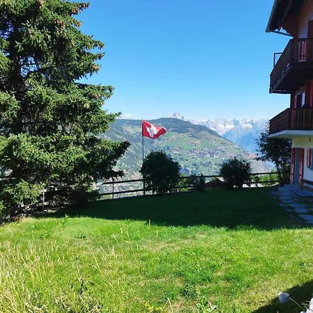 Apartment Mit Traumblick Im Haus Olympia Grächen Екстериор снимка