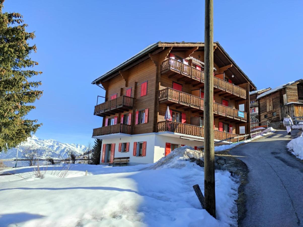 Apartment Mit Traumblick Im Haus Olympia Grächen Екстериор снимка